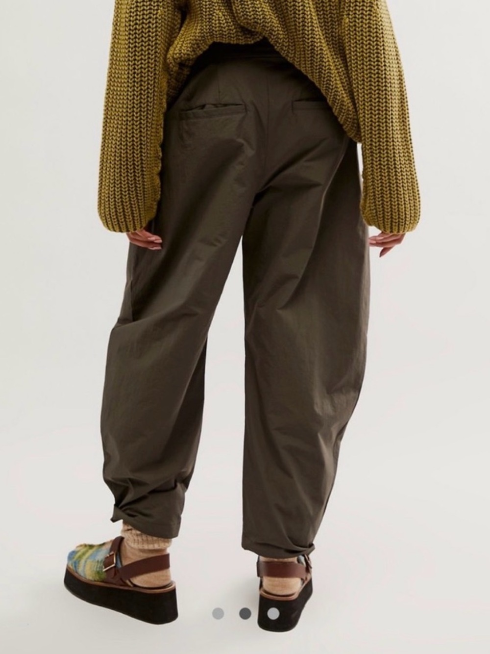 NWT Free People Gabriette Barrel Trouser - Picture 2 of 4